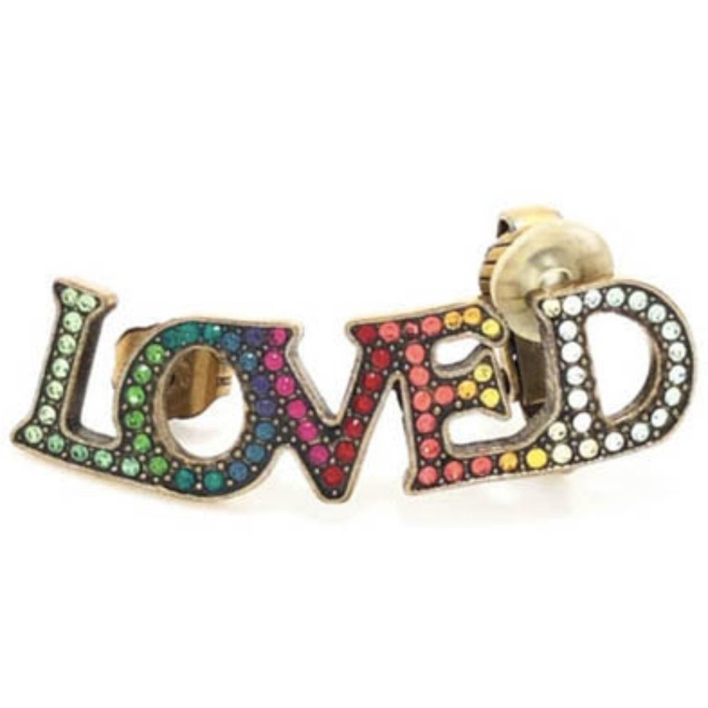 GUCCI "Loved" Swarovski Crystal Earring